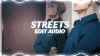 streets  doja cat edit audio [upl. by Nmutua]