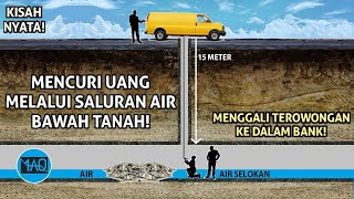 RELA MASUK KE SELOKAN YANG DALAM DEMI MENCURl UANG BANK Menggali Terowongan di Saluran Air [upl. by Aseuqram682]