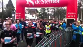 Stentorteam bij Midwinter Marathon Apeldoorn [upl. by Grigson585]