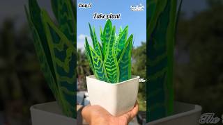 DIY Fake Plant🌳😱😱diy shorts [upl. by Martijn691]