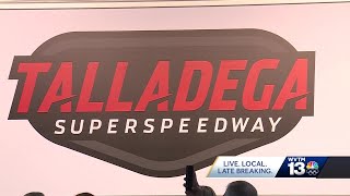 Talladega Superspeedway unveils new logo for NASCARs biggest track [upl. by Cherry]