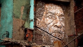 Vhils  Explosive Street Art [upl. by Mccallum]