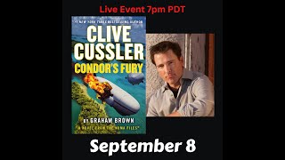 Graham Brown discusses Clive Cussler Condors Fury [upl. by Celestyna]