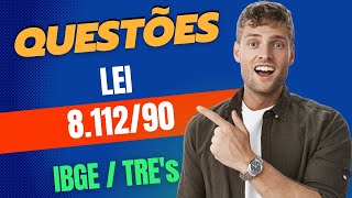 CONCURSO IBGE  TRES 2023  QUESTÕES LEI 811290 [upl. by Wolbrom]