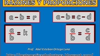 RAZONES Y PROPORCIONES [upl. by Alexandrina]