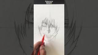 shorts How To Draw Yuuichi Katagiri Sketch From Tomodachi Game yuuichi anime tomodachigame [upl. by Nebeur]