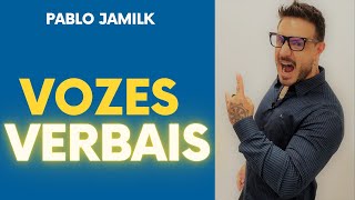 Aula sobre VOZES VERBAIS  Pablo Jamilk [upl. by Etnwahs609]