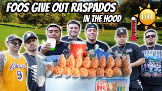 FOOS SERVE RASPADOS IN THE HOOD [upl. by Bobbe]