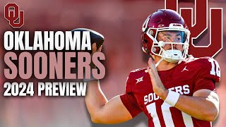 Oklahoma Sooners 2024 Preview  Full Depth Chart and Schedule Breakdowns [upl. by Aicatsana]