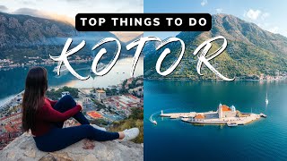 Exploring KOTOR MONTENEGRO 🇲🇪  Best Spots To Visit In Kotor [upl. by Enitsrik]