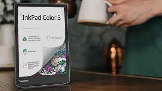 PocketBook InkPad Color 3 eReader with a waterproof build amp an improved color display unveiled [upl. by Eelyma566]