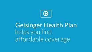 Health Insurance 101 with Geisinger Health Plan Affordable Coverage Options Explained [upl. by Ganny523]