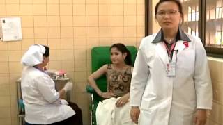 Cervical Cancer Prevention at Calmette Hospital Cambodia [upl. by Lenrow]