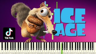 Ice Age  Send Me On My Way Popular On TikTok EASY PIANO TUTORIAL [upl. by Am]