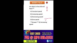 ECET 2025 Physics amp Chemistry Guide  How to Score High amp Get the Best Rank 🚀  Q10 Explained [upl. by Wilburn831]