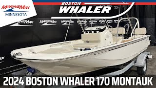 2024 Boston Whaler 170 Montauk  MarineMax Rogers [upl. by Syla]