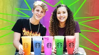 Starbucks Secret Menu Color Drinks ft Gracie Haschak [upl. by Dante]