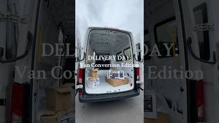 Delivery Day for a VW Crafter Conversion vanlifers vanlife vanconversion vwcrafter crafter vw [upl. by Siskind]