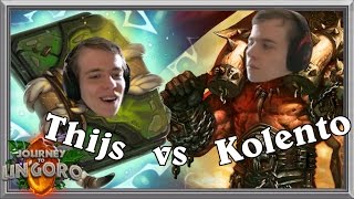 Thijs vs Kolento Lyra More like Lyrowned UnGoro Miracle Priest [upl. by Golden521]