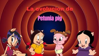 LA EVOLUCIÓN DE PETUNIA PIG EN LOS LOONEY TUNES ESPECIAL POR LA PELICULA THE DAY THE EARTH BLEW UP [upl. by Enelra]