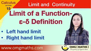 Limit of function  epsilon delta definition of limit  limit and continuity  pdf  calculus  bsc [upl. by Neerom786]