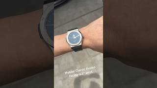 Hublot classic fusion 42mm on my 65” wrist hublot classicfusion [upl. by Adnirem]