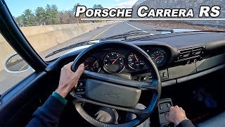 1992 Porsche 964 Carrera RS  The Air Cooled GT3 POV Binaural Audio [upl. by Enitnatsnoc135]