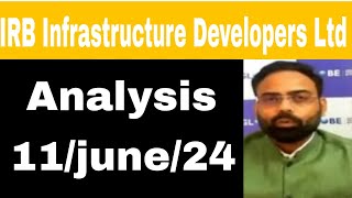 IRB Infrastructure Developers  IRB Infra share analysis [upl. by Odraboel]