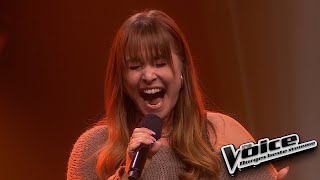 Inger Lise Hope  Adagio Lara Fabian  Blind audition  The Voice Norway 2024 [upl. by Norda]