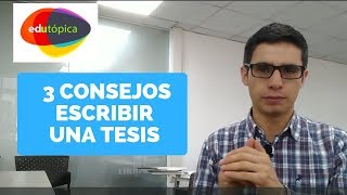 ¿Cómo escribir una tesis para un texto argumentativo [upl. by Mungovan]