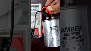 how to test a capacitor shorts capacitor [upl. by Hildagard]