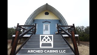 Arched Cabins LLC  What is included in our Kit Homes [upl. by Ainahs]