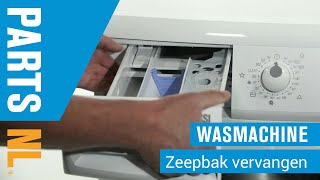 Zeepbak vervangen van wasmachine PartsNL uitleg [upl. by Aehc460]