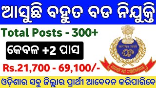 Odisha Latest Govt Jobs 2024  12th Pass Odisha New Govt Jobs 2024  Salary 21700 to 69100 PM [upl. by Honniball158]