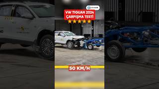 Volkswagen Tiguan 2024 Euro ncap çarpışma testi vw tiguan [upl. by Reivaj873]