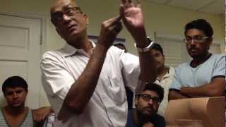 Lumbar Puncture Demo  Fall 2012  Dr Sanjoy Sanyal [upl. by Cecilia]