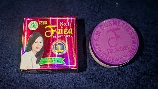 Faiza Beauty cream Bangla Review  Skin whitening cream BD [upl. by Aerahs56]