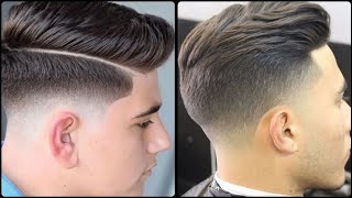 Stylish Men Tapered Haircut For Aesthetic Designs  Corte de pelo cónico [upl. by Nylesoy]