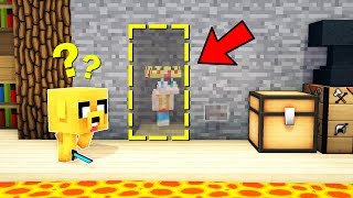 ¡ME ESCONDO EN LA HABITACIÓN SECRETA DE MINECRAFT 😂 EL ESCONDITE EN MINECRAFT [upl. by Karilla]