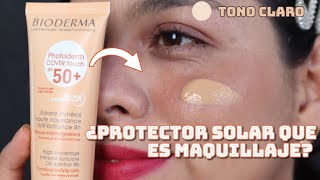 Bioderma Photoderm Cover Touch Tono Claro ¡TODO LO QUE DEBES SABER [upl. by Berri191]