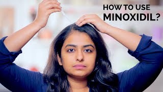 How To Use Minoxidil  Hair Regrowth  Skin Diaries [upl. by Pena493]