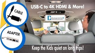 HowTo USBC to 4K HDMI Multi Adapter  For Phones MacBook Pro amp More [upl. by Aerdied]