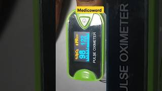 pulseoximeter medicoword pluse video ytshortsindia viralvideo [upl. by Mcnelly961]