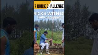 Vidyut Jamwal One Hand 7 Bricks Challenge shorts Blockbuster Battles Vidyut Jamwal Short Video [upl. by Nnybor874]