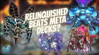 New BEST Relinquished Deck Crushes the META  Deck Profile in Description  YuGiOh Master Duel [upl. by Larrie]