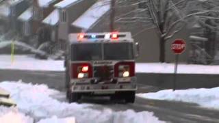 Bloomfield Fire Department Engine 4 Responding [upl. by Enitnelav274]