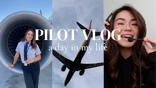 Airline Pilot Vlog  come with me on a 2 day trip [upl. by Gulick]