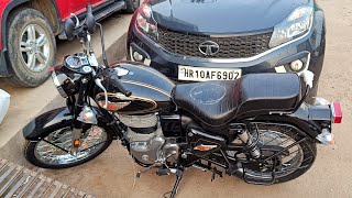 New Royal Enfield Bullet 350 Battalion Black 2024 Features Price Mileage Detailed Review [upl. by Shanon377]