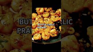 BUTTER GARLIC SHRIMP  BUTTER GARLIC PRAWNS RECIPE  SHRIMP IN BUTTER GARLIC SAUCE food prawns [upl. by Nnylear]