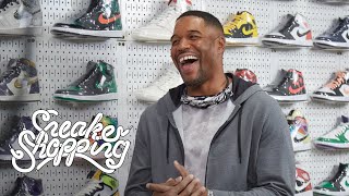 Michael Strahan Goes Sneaker Shopping With Complex [upl. by Sucrad759]